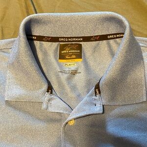 Greg Norman Collection Men’s Sky Blue Performance Polo Shirt